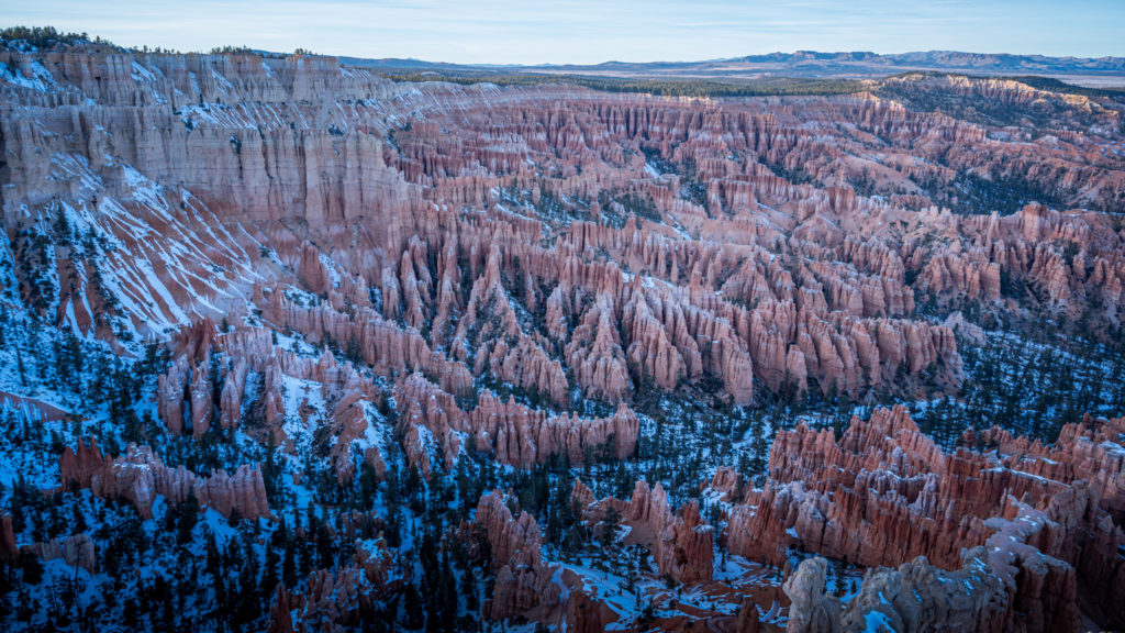 views from Bryce Point in Bryce Canyon National Park