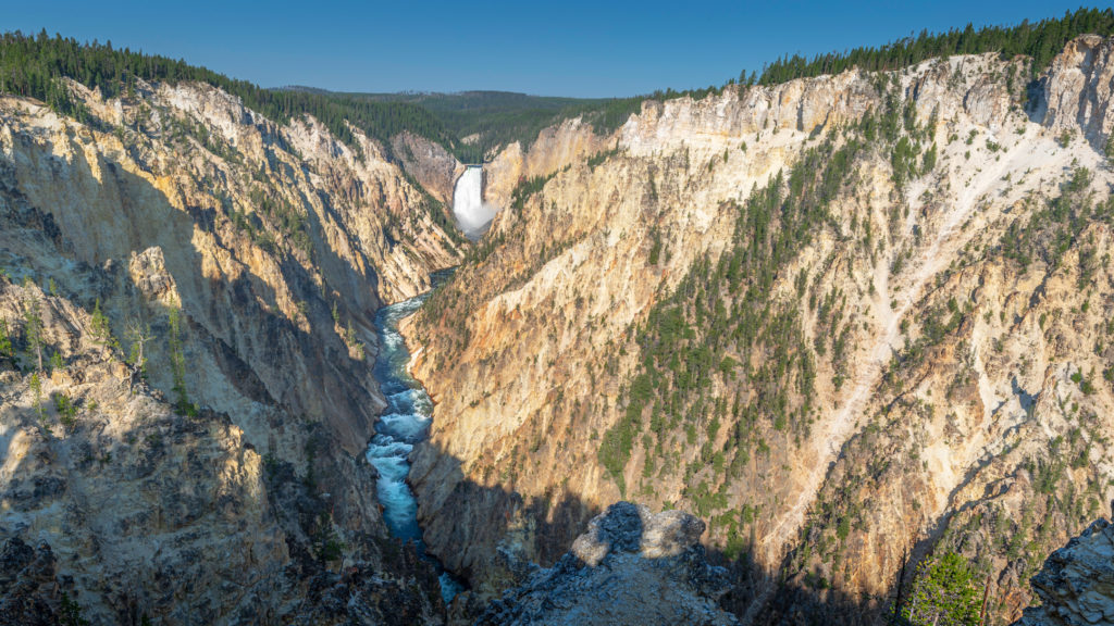 Artist Point and Grand Canyon of Yellowstone